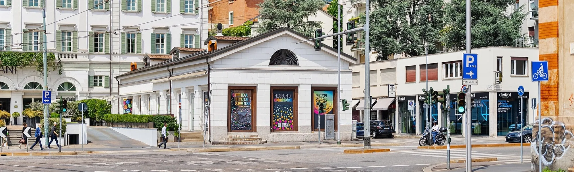 Museum of Senses building - where interactive experiences come to life