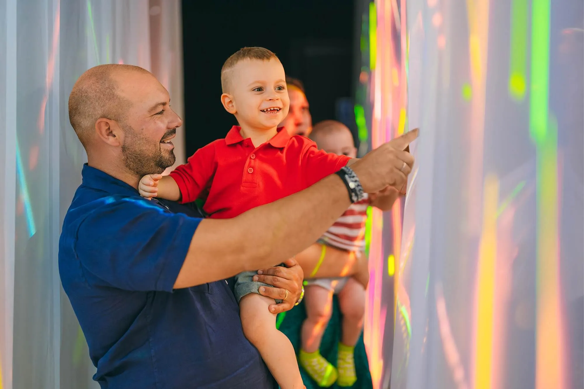 Interactive balance experience at Museum of Senses